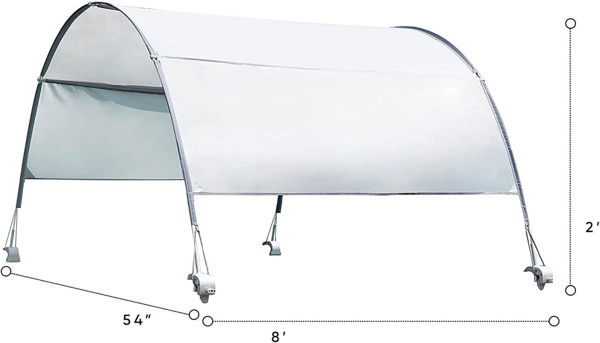 Ultra XTR Frame 24' X 12' X 52" Swimming Pool & Protective Sun Canopy