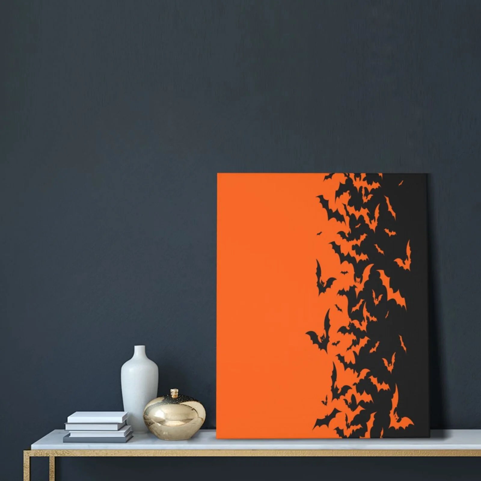 Halloween Bats Print Modern Canvas Wall Art Prints,Artwork Abstract Paintings,Canvas Decorative,Pictures on Canvas for Home Decorations,Wall Decor