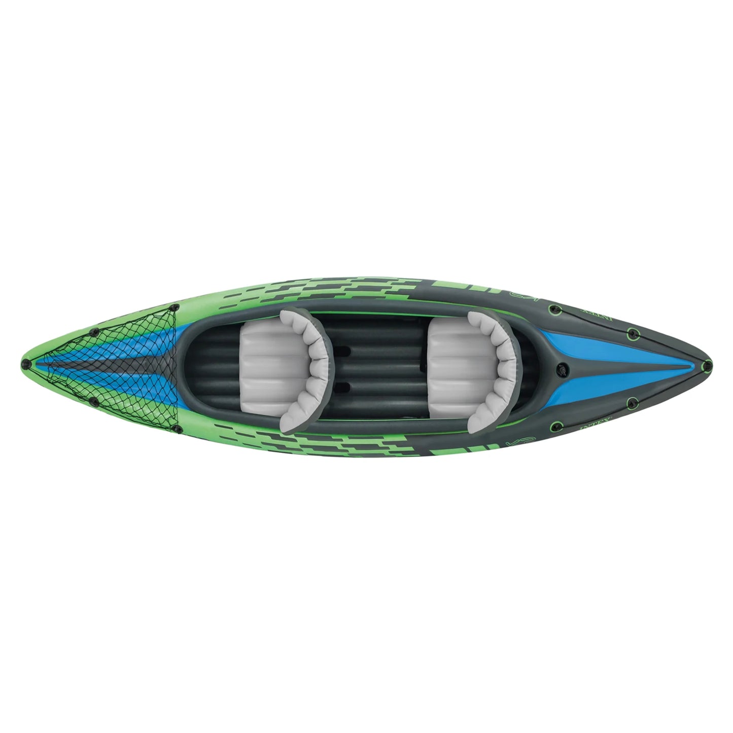 Challenger K2 2-Person Inflatable Kayak and Accessory Kit Oars & Pump