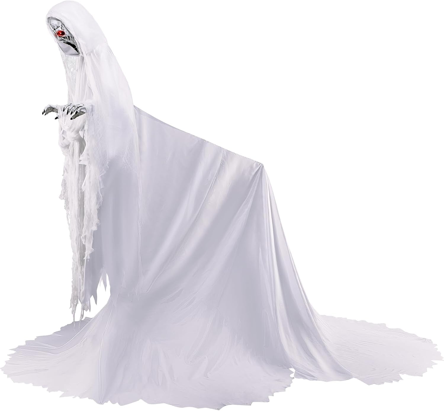 7 Ft Emmeline Animatronic - Huge Lunging Jump Scare Animatronic - Jumps Out 4 Ft