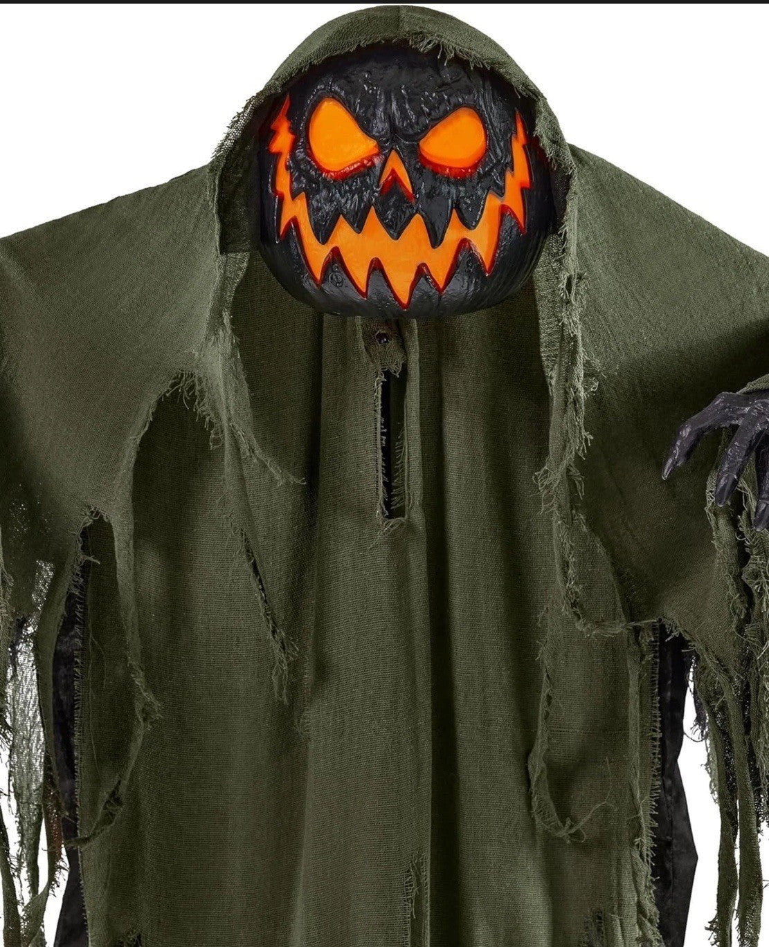 6 Ft Animated Night Terror Halloween Animatronic Prop Yard Decor