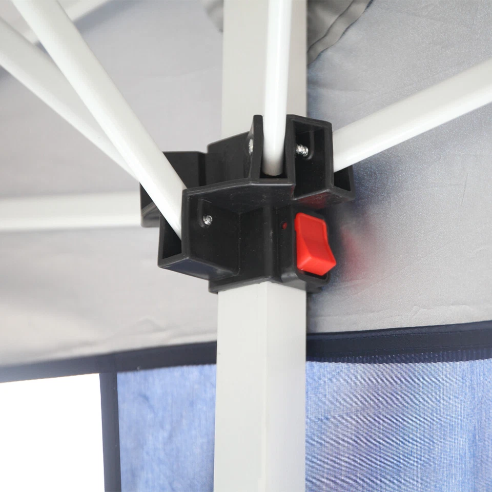 10 x 20 Canopy Easy Pop Up Tent Gazebo Outdoor Awning For Wedding|Party Outdoor Blue 10' x 20'