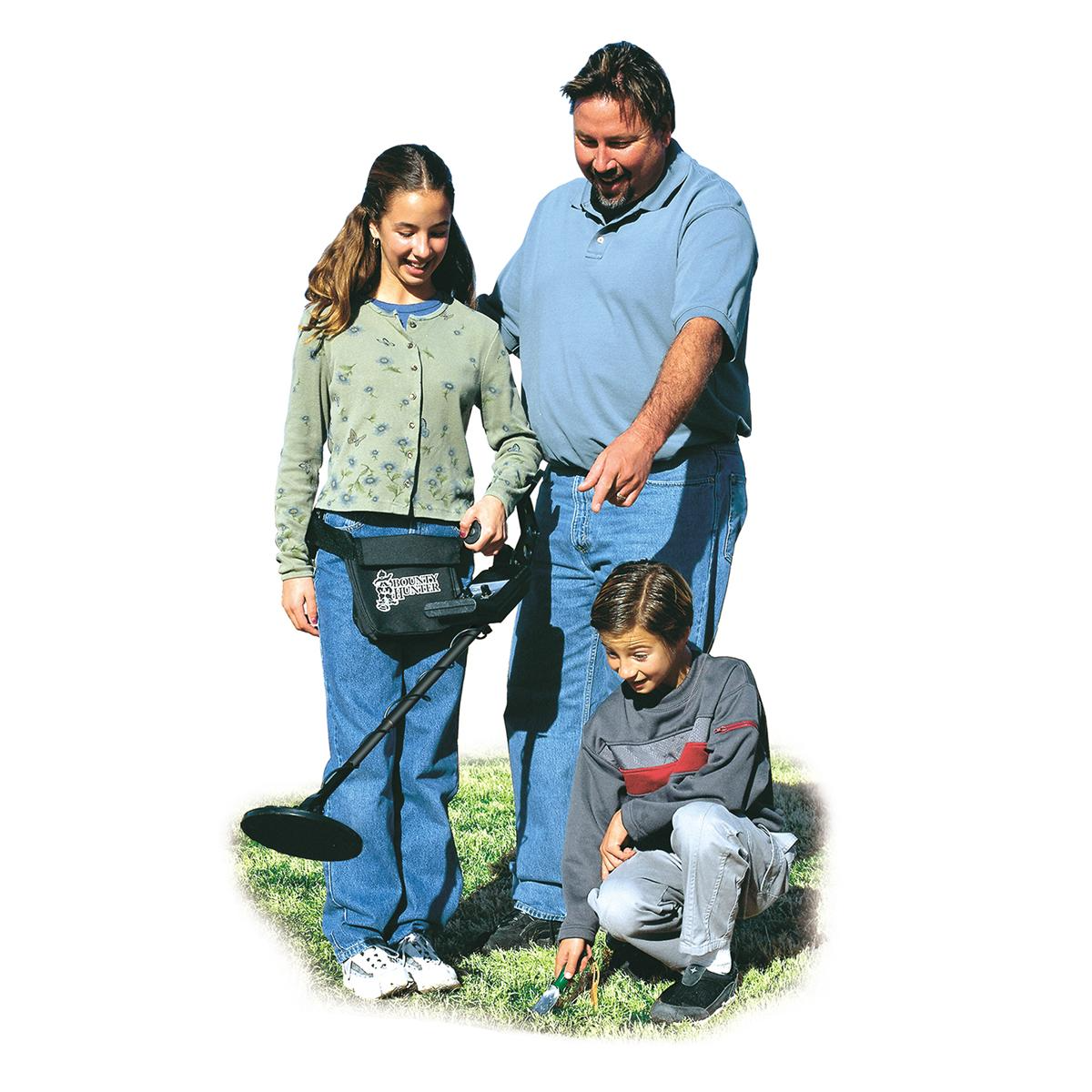 Bounty Hunter Metal Detector Gold Metal Detector 7" Closed Waterproof Coil Lightweight