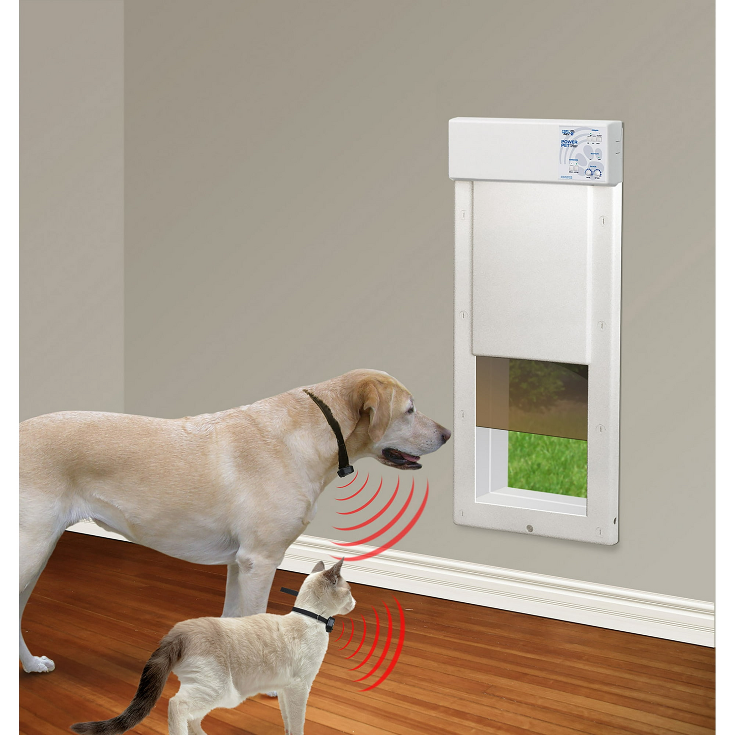 Automatic Doggie  Door Large Electronic For  Door Installations - Wi-Fi Smartphone Controlled