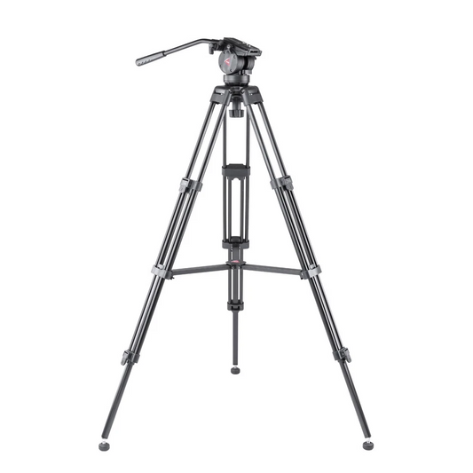 Fluid Head Tripod  Video Tripod Quick-Release Plate