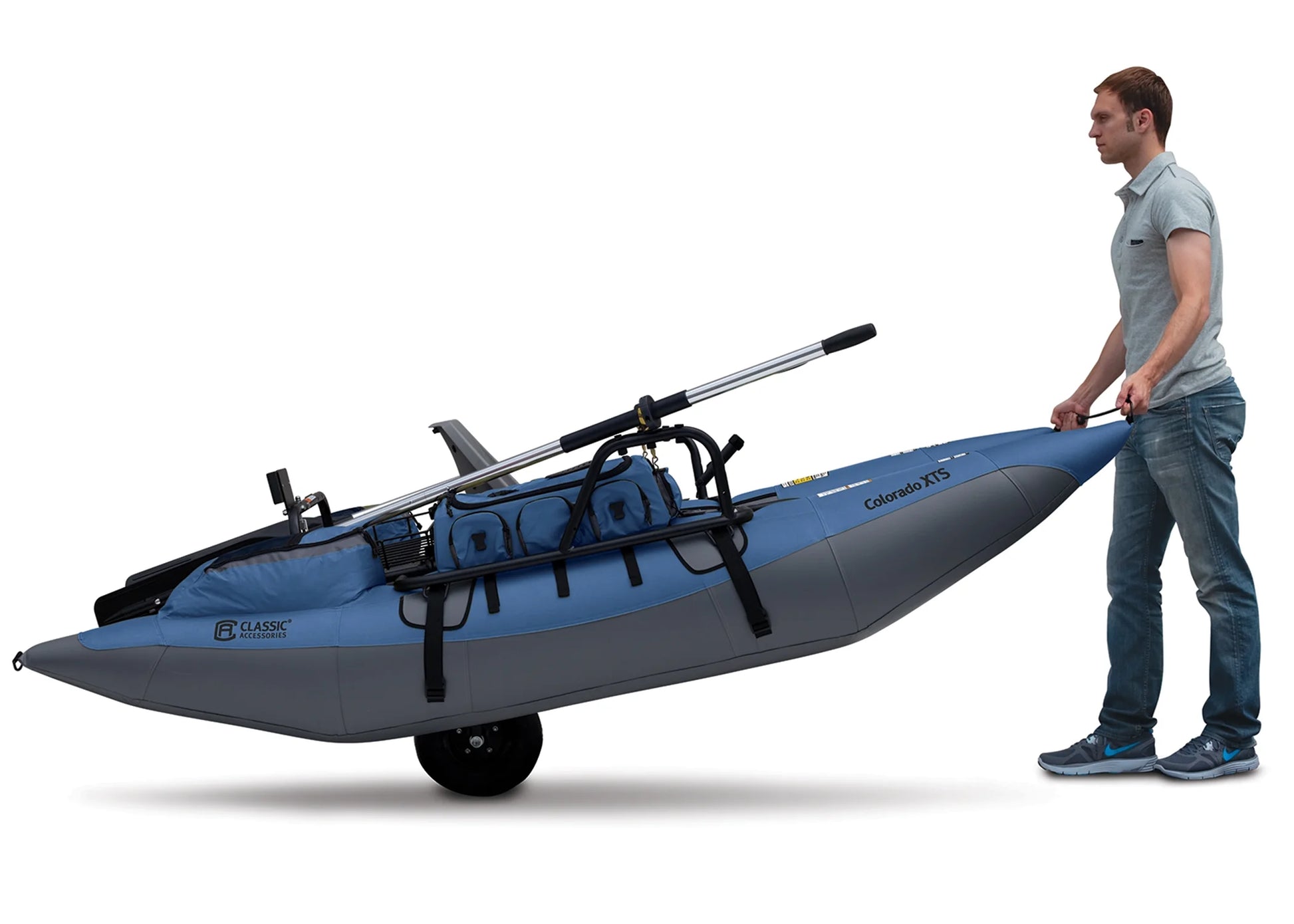 Colorado XTS Pontoon Boat with Swivel Seat