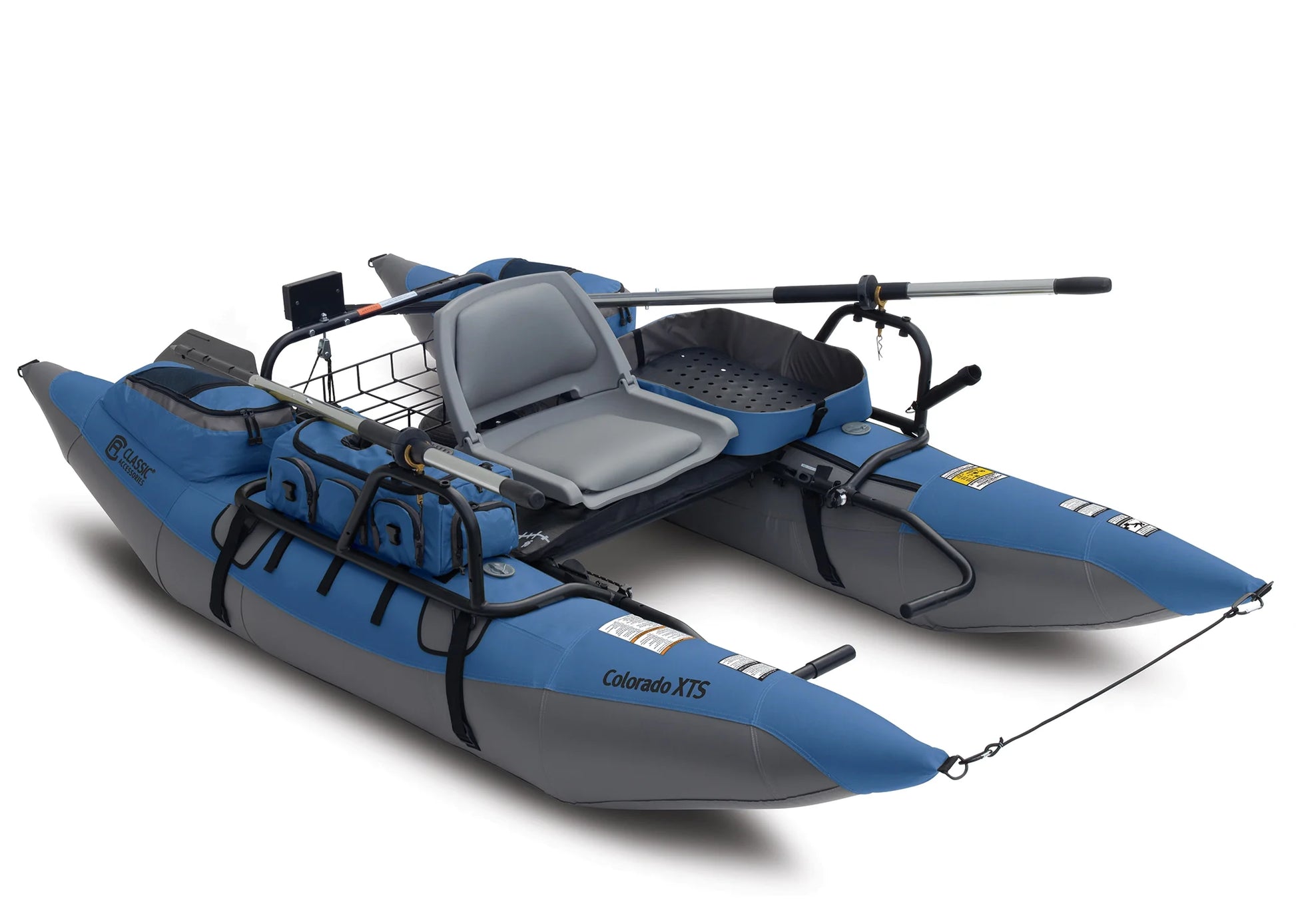 Colorado XTS Pontoon Boat with Swivel Seat