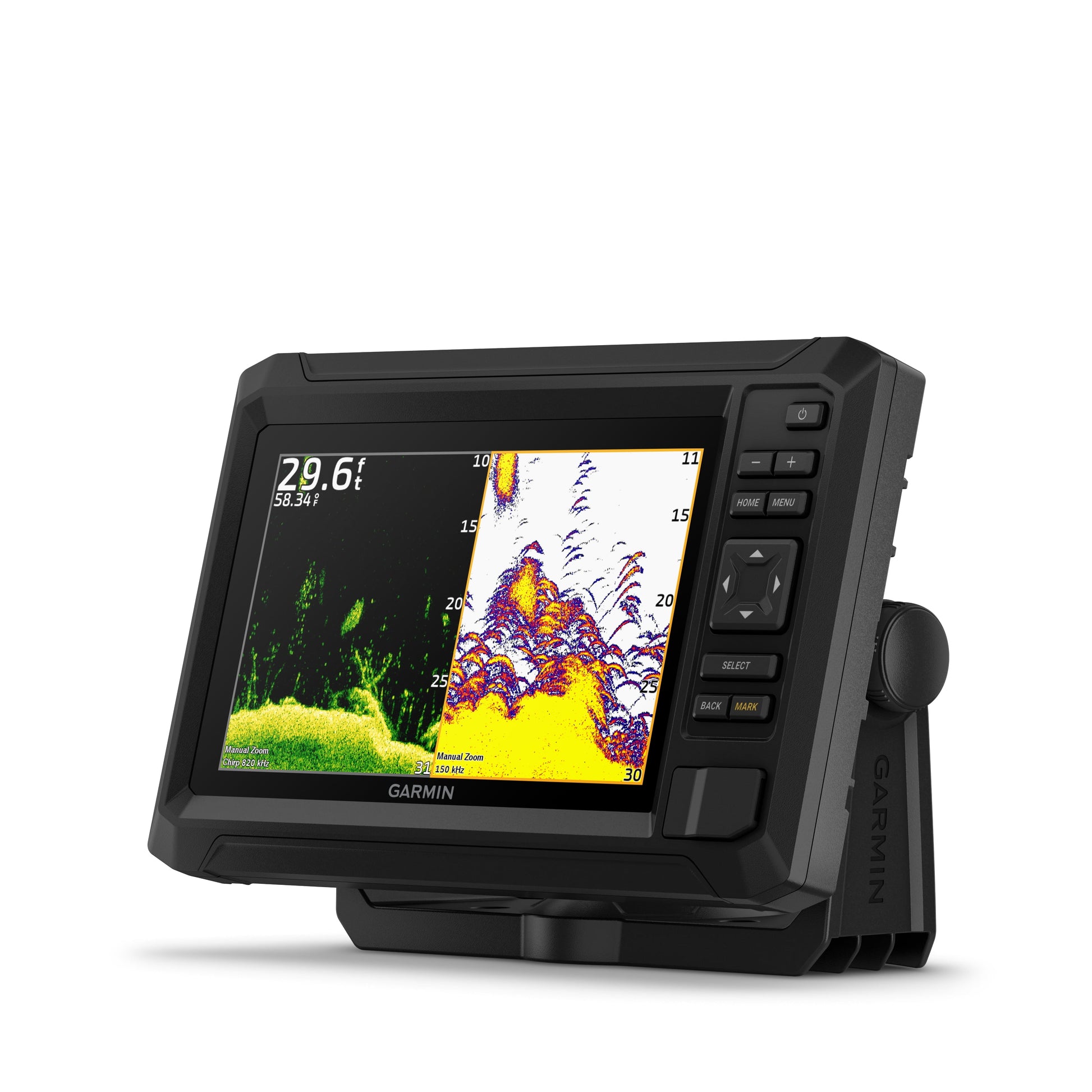 ECHOMAP UHD2 73Cv Chartplotter/Fishfinder with Detailed US Inland Maps & GT20-TM Transducer
