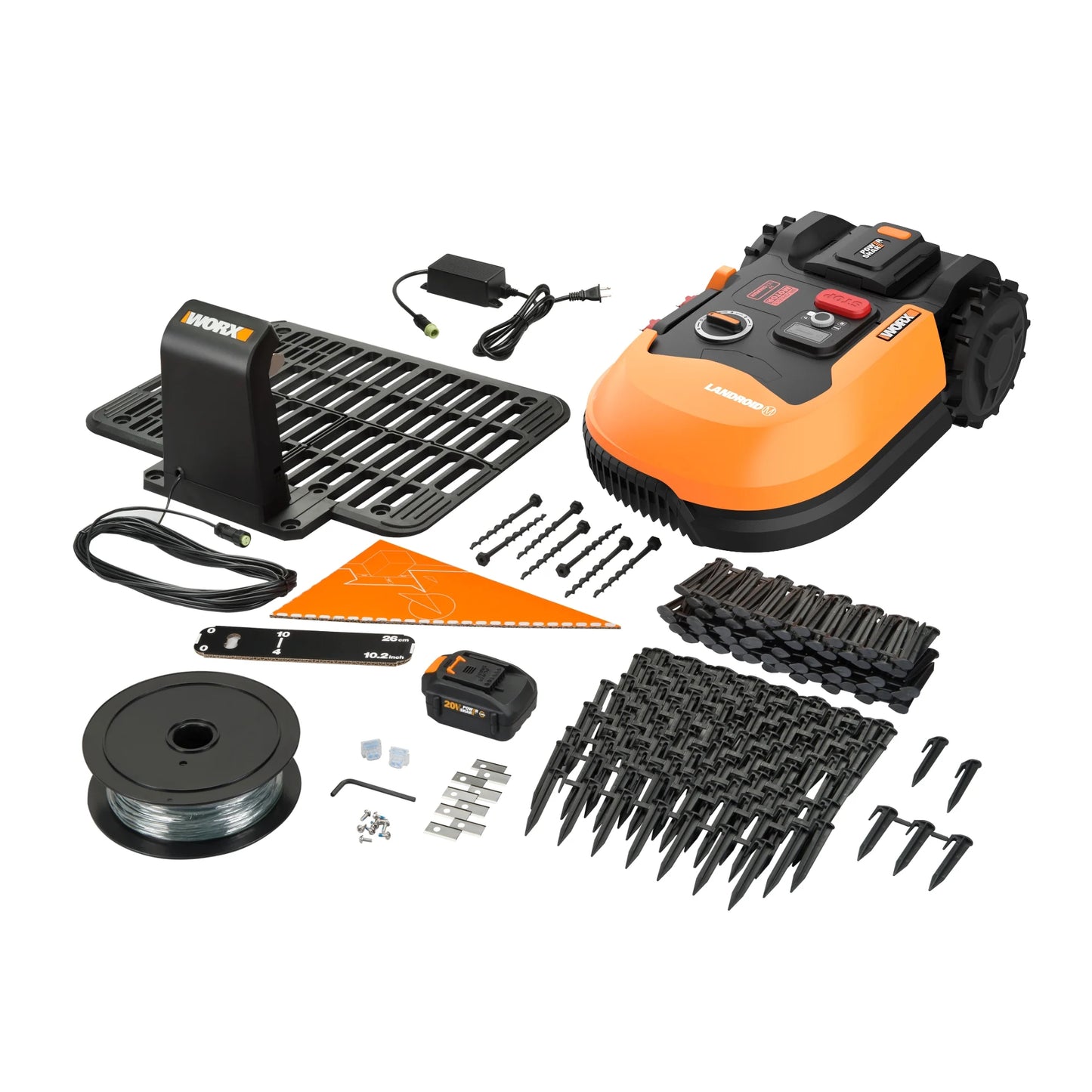 WR147 Landroid M 20V Robotic Lawn Mower (1/4 Acre) (Battery & Charger Included)