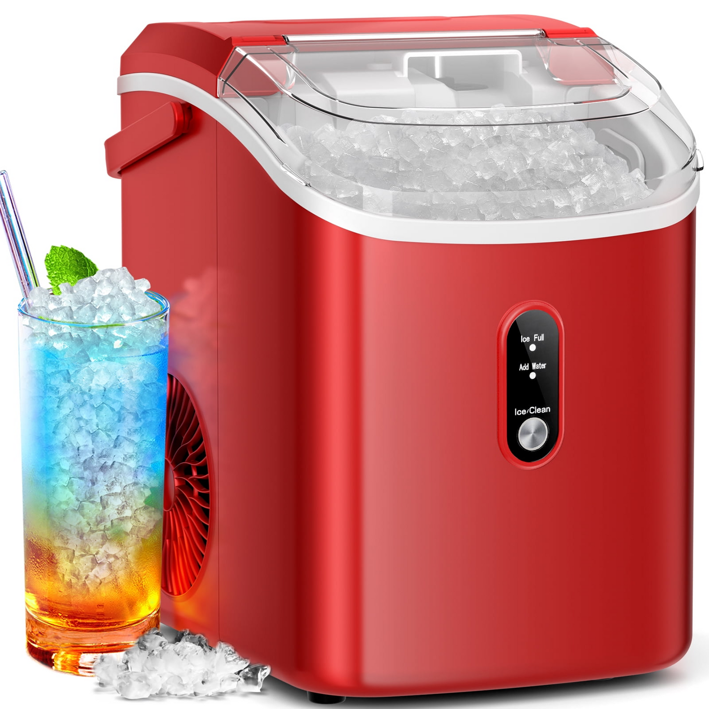 Nugget Ice Maker Countertop - Compact, Efficient and Quick Ice On Demand