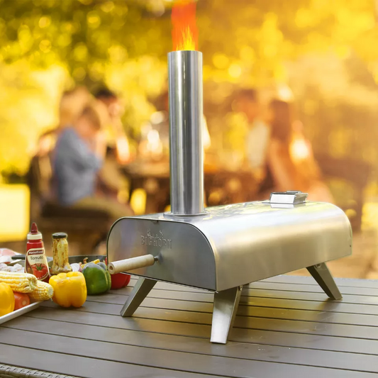 Wood Fired  Pizza Oven Outdoor For Home Portable  Pellets Wood - Big Horn