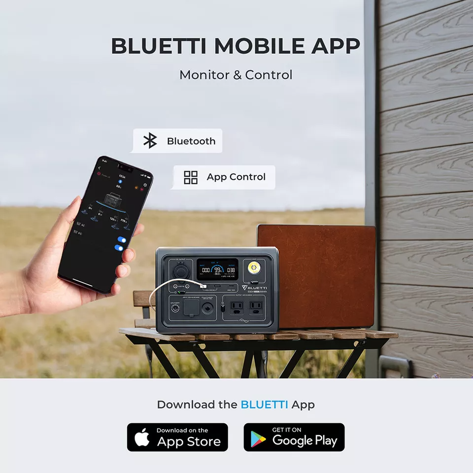 Solar Generator Solar Powered Generator Portable Bluetti Power Station