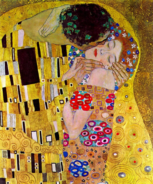 Gustav Klimt The Kiss Canvas Giclee Fine Art 21 inch x 24 Inch